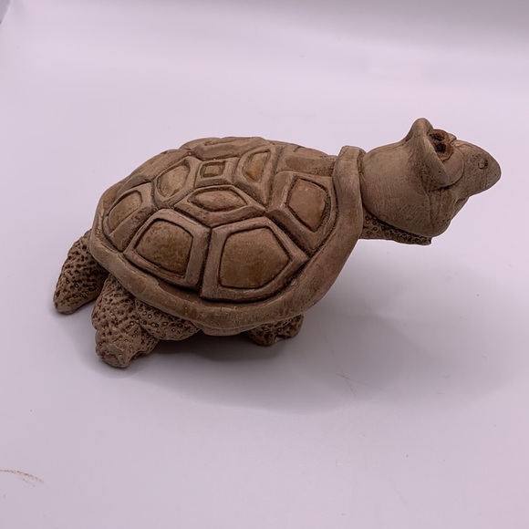 Polyresin derpy tortoise figurine Approx 4.5” long - Picture 3 of 9